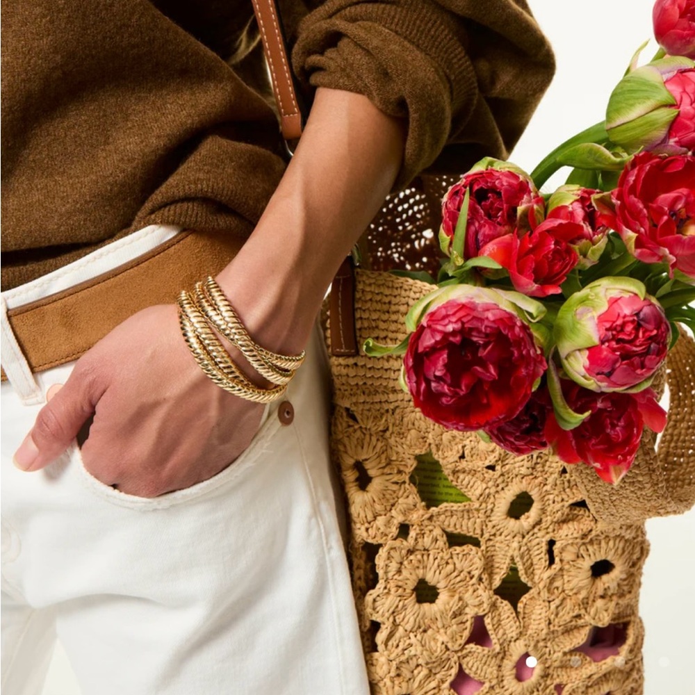 ROXANNE ASSOULIN The Double Cobra Bracelet in Gold Firm price
